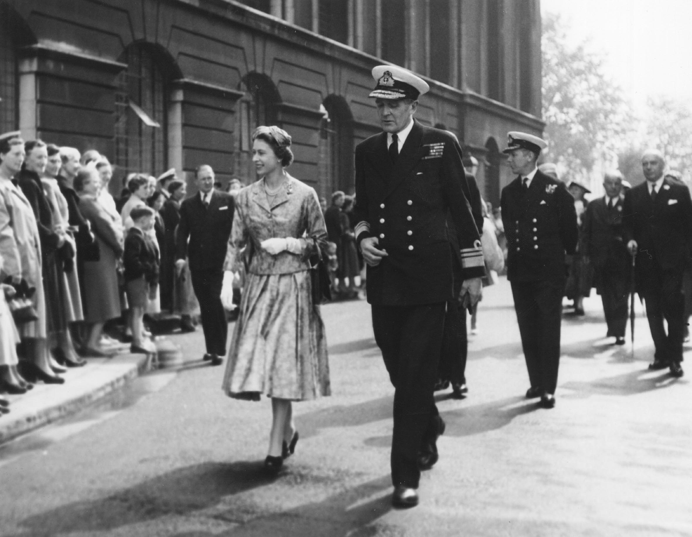 Queen Visits image of Queen Elizabeth II at Old Royal Naval College